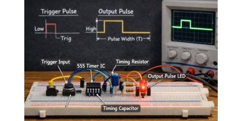 Monostabilni multivibrator: deluje, načrtovanje vezja, formula in uporaba